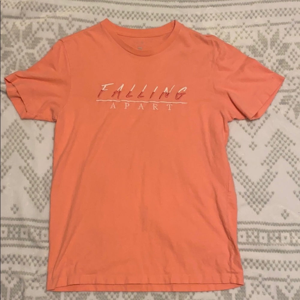 Pink Falling Apart Pacsun T-Shirt